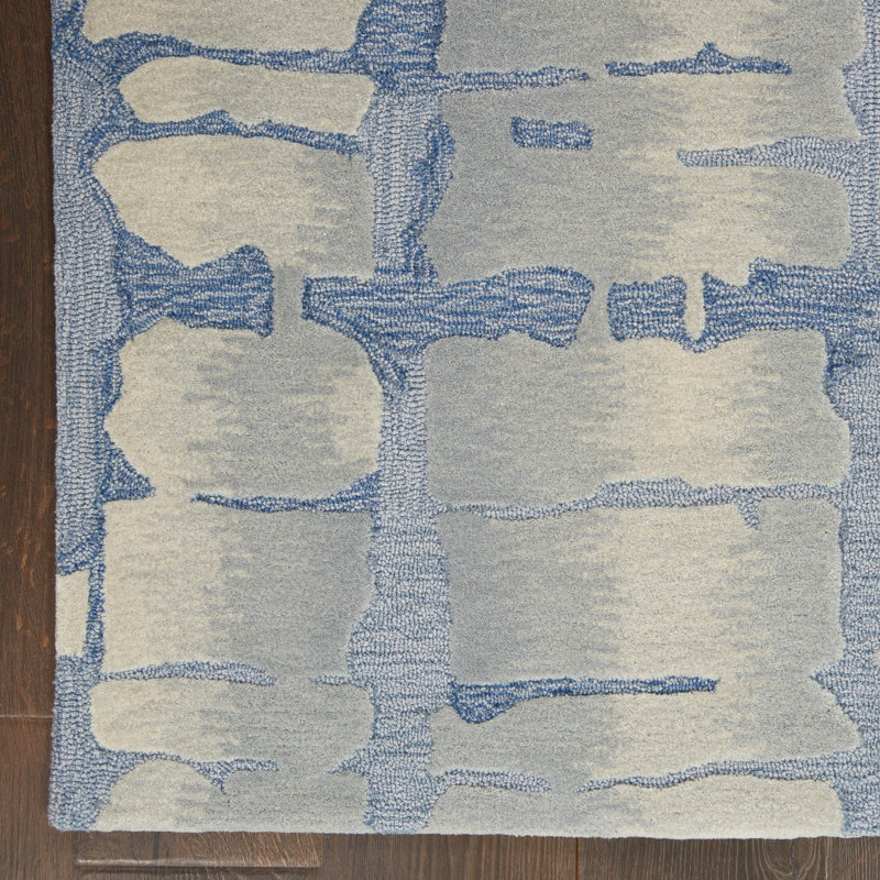 Williamsburg Abstract Hand Woven Area Rug, Rectangle 160 x 236cm