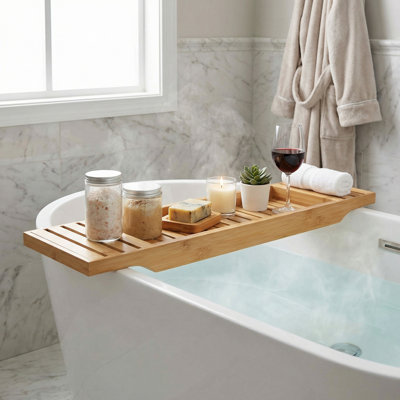 Tiroir de bain en bambou naturel Willey