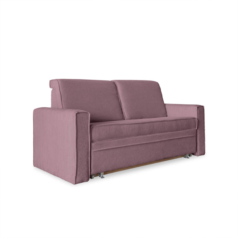 Lucky Lucy 3 Seater Sofa Bed, Pink