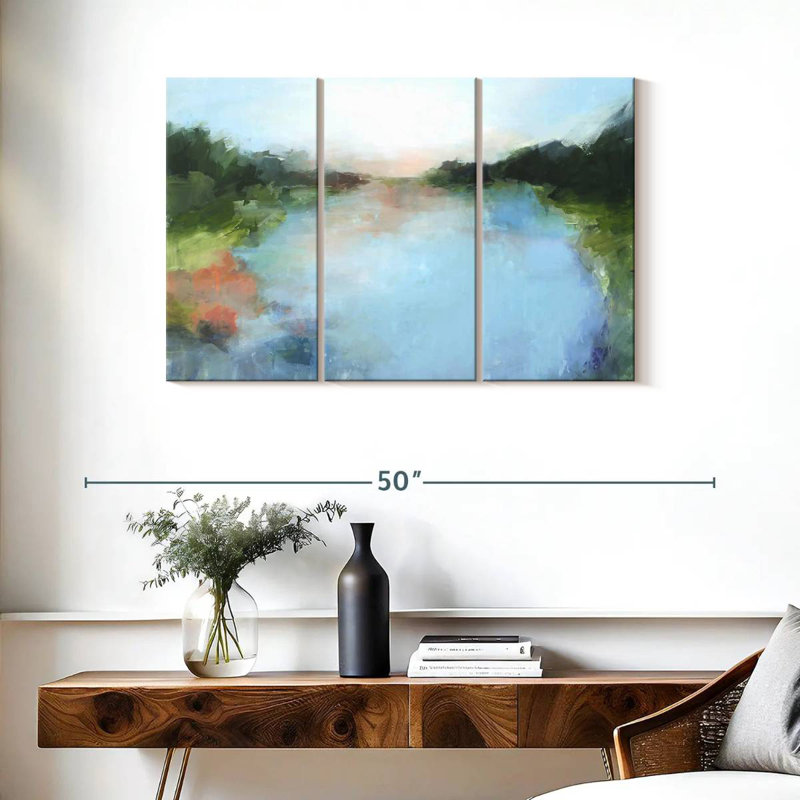 Avery Emerald Lake I, 24" H x 38" W