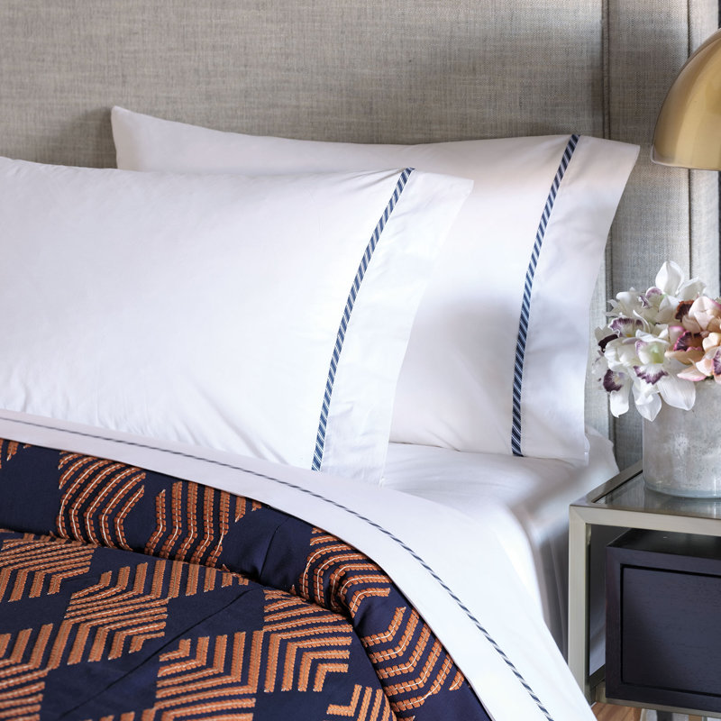 Crew Percale Sheet Set, Twin Sheet Set + 1 Pillowcase
