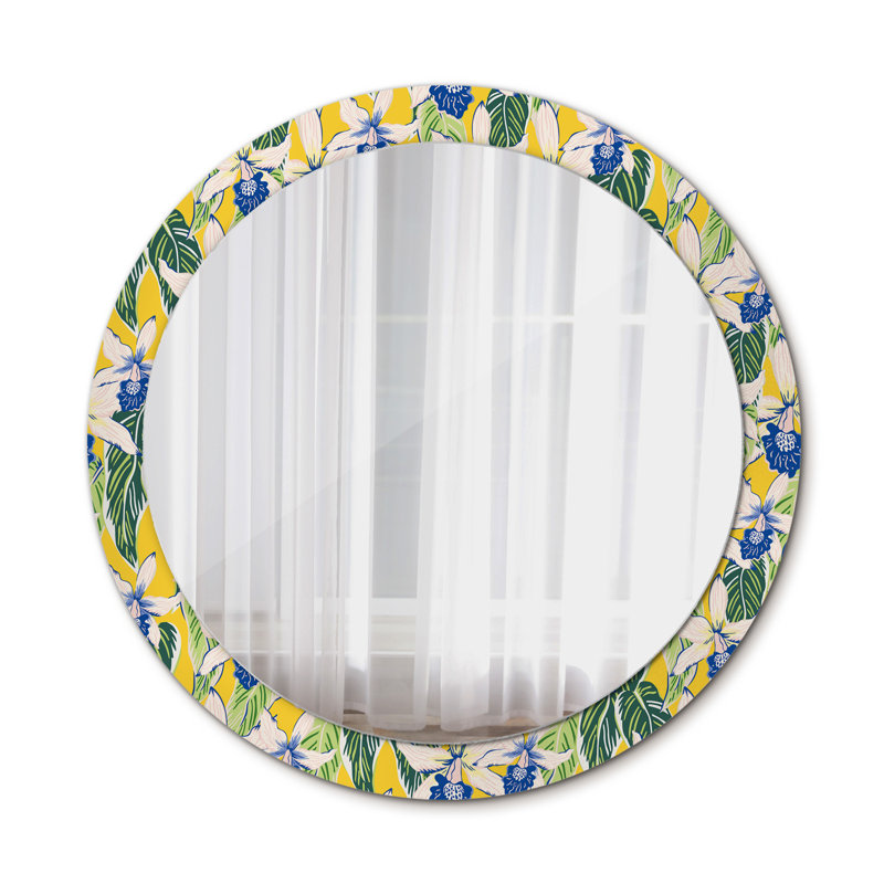 Huldar Glass Flat Wall Mirror