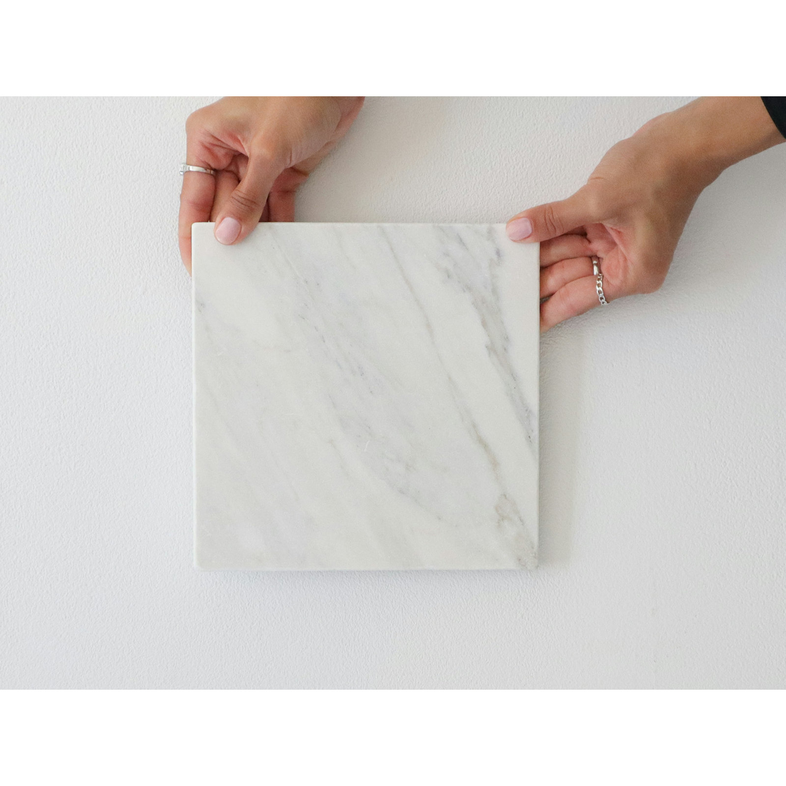 Kirby 8" x 8" Tile, Chablis