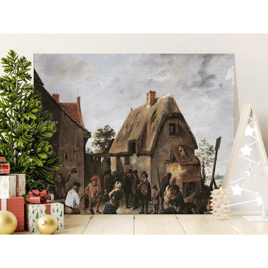 Village Fair Canvas Wall Art, Old Master Painting Print, Gallery Wrapped, Ready to Hang, Archival Quality, Countryside Scene, Home Decor