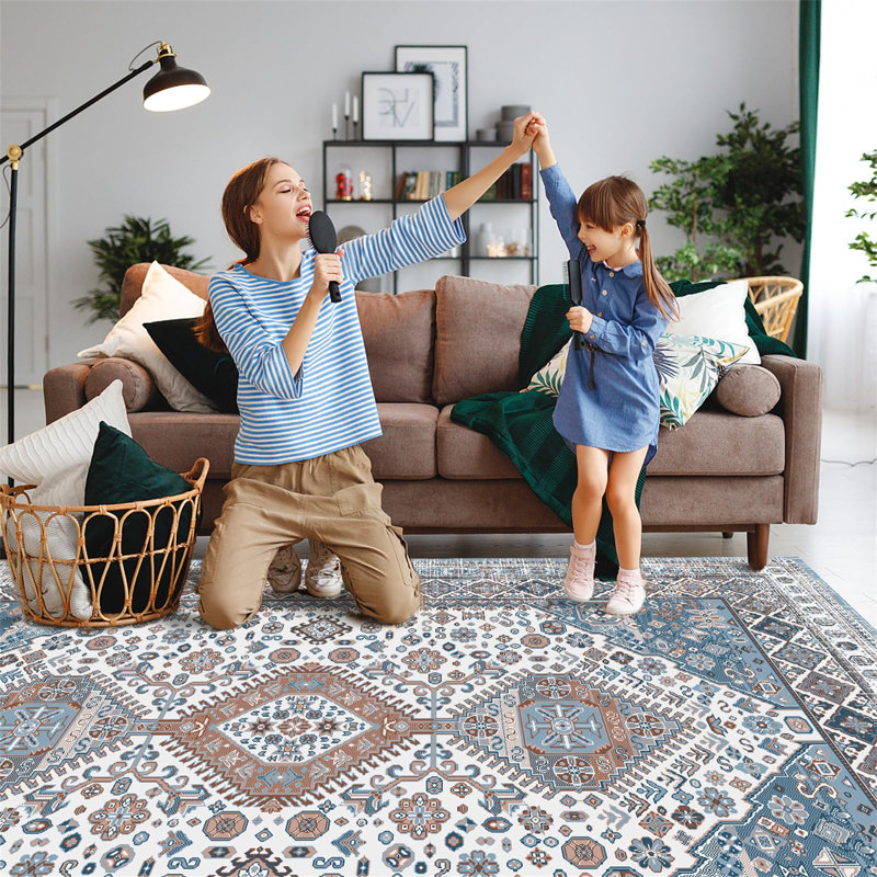 Finbar Oriental 150cm X 2cm Area Rug