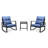 3 Pieces Outdoor Patio Bistro Set
