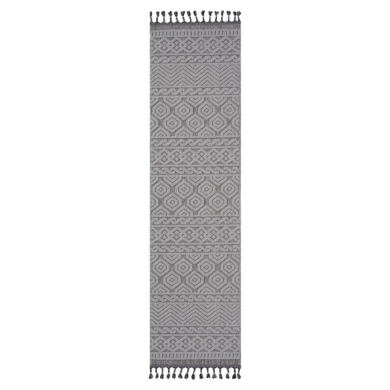 Traditional indoor/outdoor area rugs, Runner 2'2" x 8'