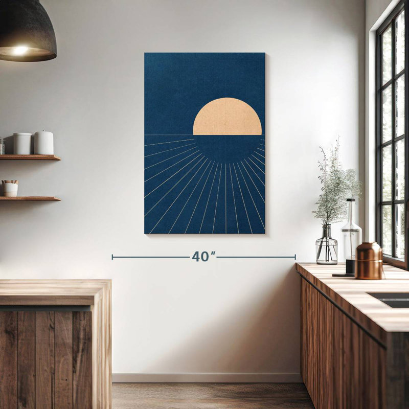 Oberle Mod Sunset, 39" H x 26" W