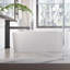 Belleze 18.5'' Ceramic Rectangular Bathroom Sink