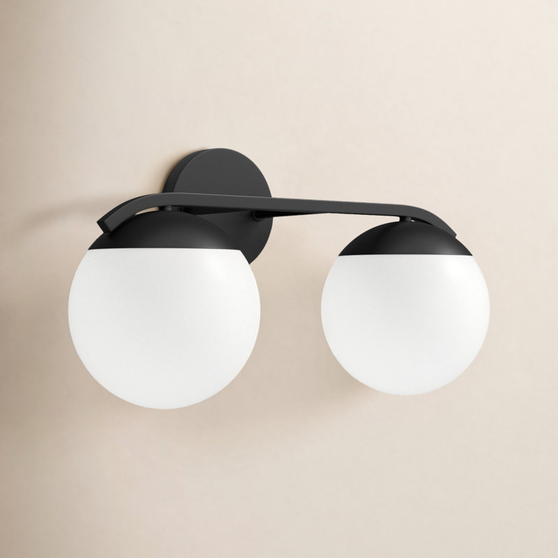 Jaye 2 - Light Dimmable Vanity Light, Matte Black
