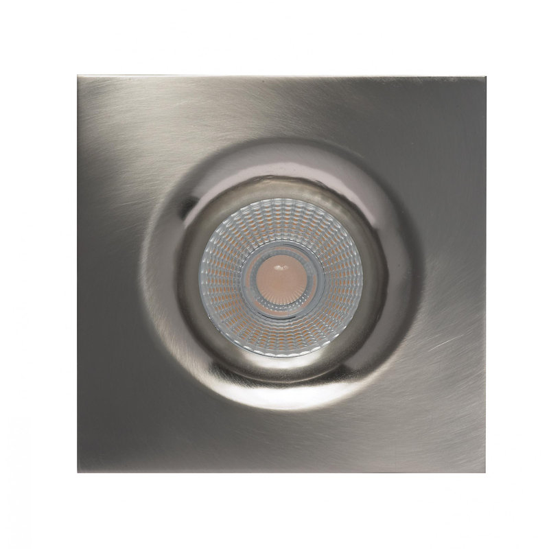 3.5" Ultra Slim 3000K Remodel or New Construction LED Canless Recessed Lighting Kit, Brushed Nickel
