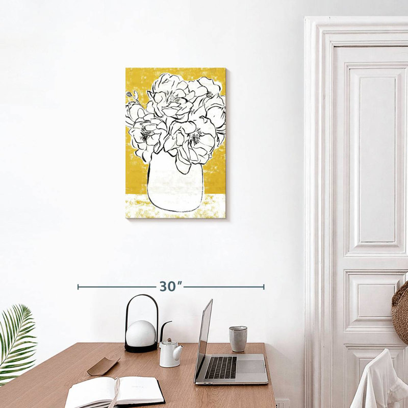 Harnek Golden Peony II, H 24 po x l 16 po