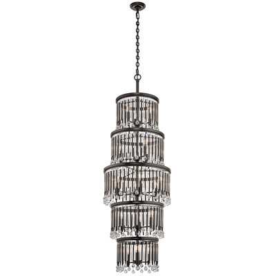 Piper 18 - Light Tiered Chandelier