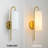 Dimmable Armed Wall Sconce