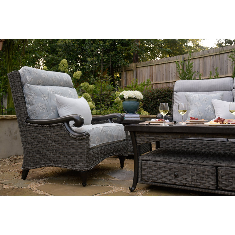Davenport Outdoor Lounge Chair, Preview Toffee