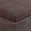 Repose-pieds rectangulaire avec rangement relevable Dover-1897544020