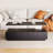 Modern Rectangular LED Lights Coffee Table With 2 Drawers In 47.2"-449334025