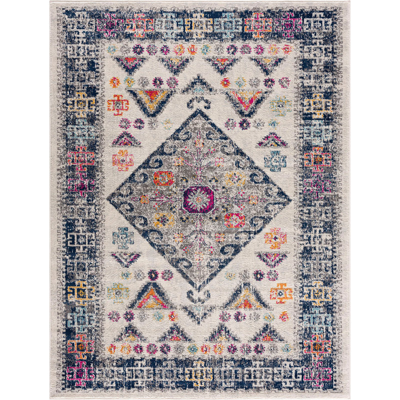 Cobien Oriental Indoor Rug, Rectangle 9' x 12'