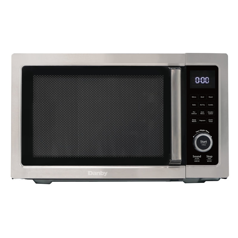 Danby 1 Cubic Feet 1000 Watt Convection Countertop Microwave with Air Frying Capability