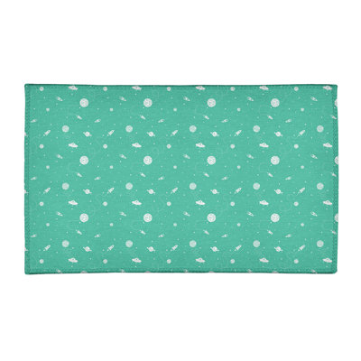 Tapis de zone verte outer space