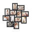 63.3x63.3x3.6cm Black Picture Frame - Set of 12-1105749483