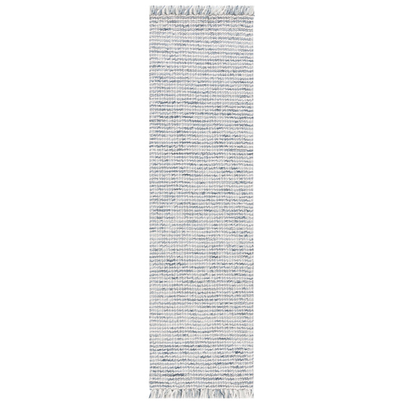 Tapis en laine / coton Bouzoun, Tapis de couloir 2 pi 3 po x 8 pi