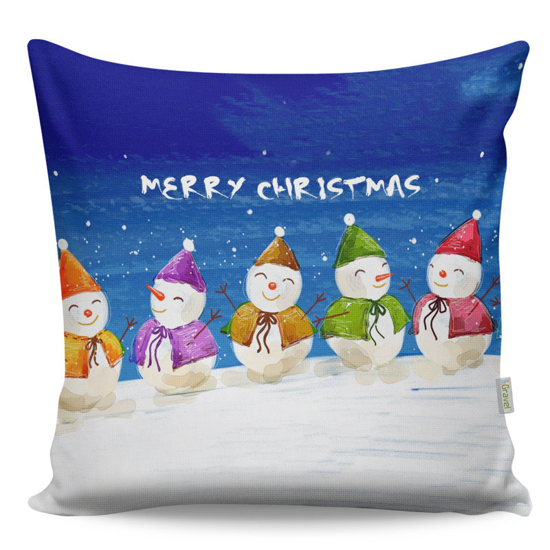 Coussin lavable de qualité supérieure, 17,0 x 17,0 pouces, 50% coton / 50% polyester, rembourrage en silicone, fermeture à glissière dissimulée | Doux, confortable et repassable | Parfait pour la décoration intérieure, le salon et la chambre à cou