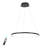 Stockham 1-Light Unique Geometric LED Pendant Circle Ring Chandelier Remote Dimmable-626403762-626403760
