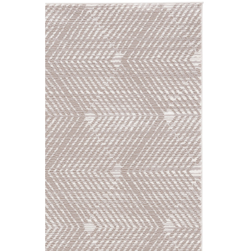 Tapis géométrique Karaya Performance, Rectangle 6 pi 7 po x 9 pi