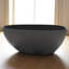 Baignoire de trempage autoportante en résine 59 po x 30,75 po-101933335