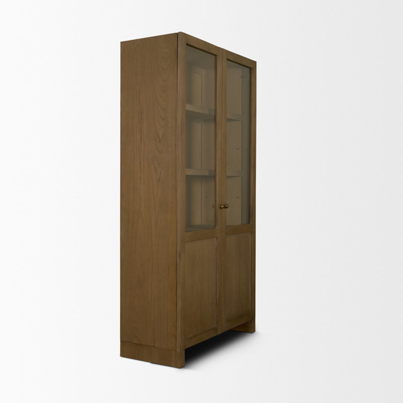 Vitrine Tremaine Henry, Medium Brown