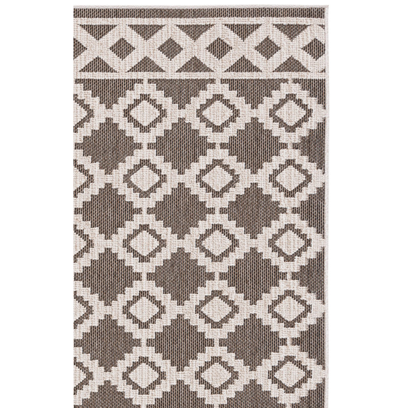 Global Performance Geometric Indoor/Outdoor Area Rug, Rectangle 8' x 10'
