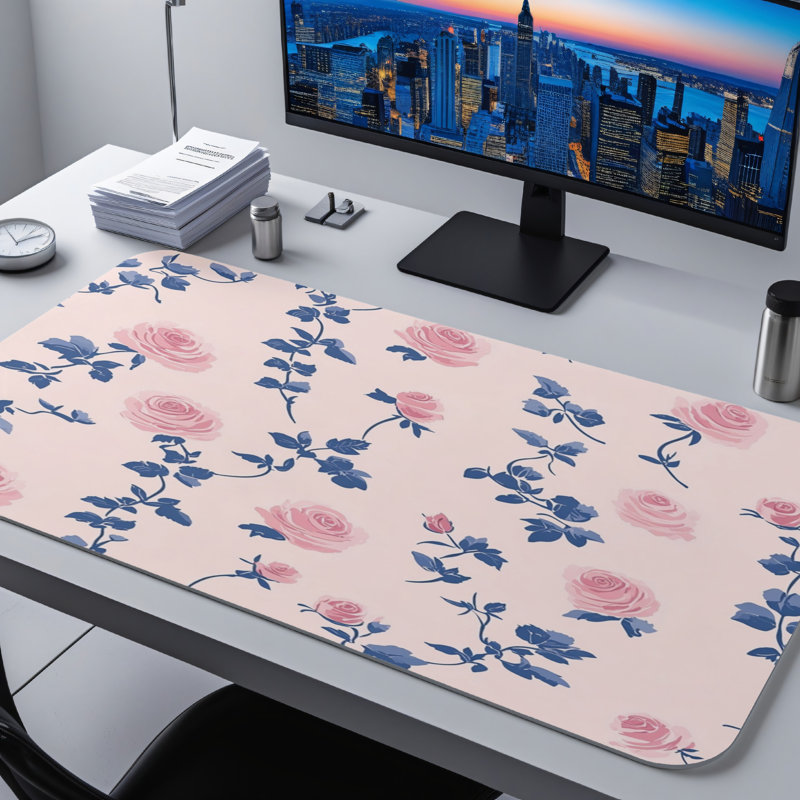 Polyester Desk Pad, 31.5x15.5