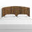 Boatwright Rattan Panel Headboard with Solid Wood Legs-1846887739