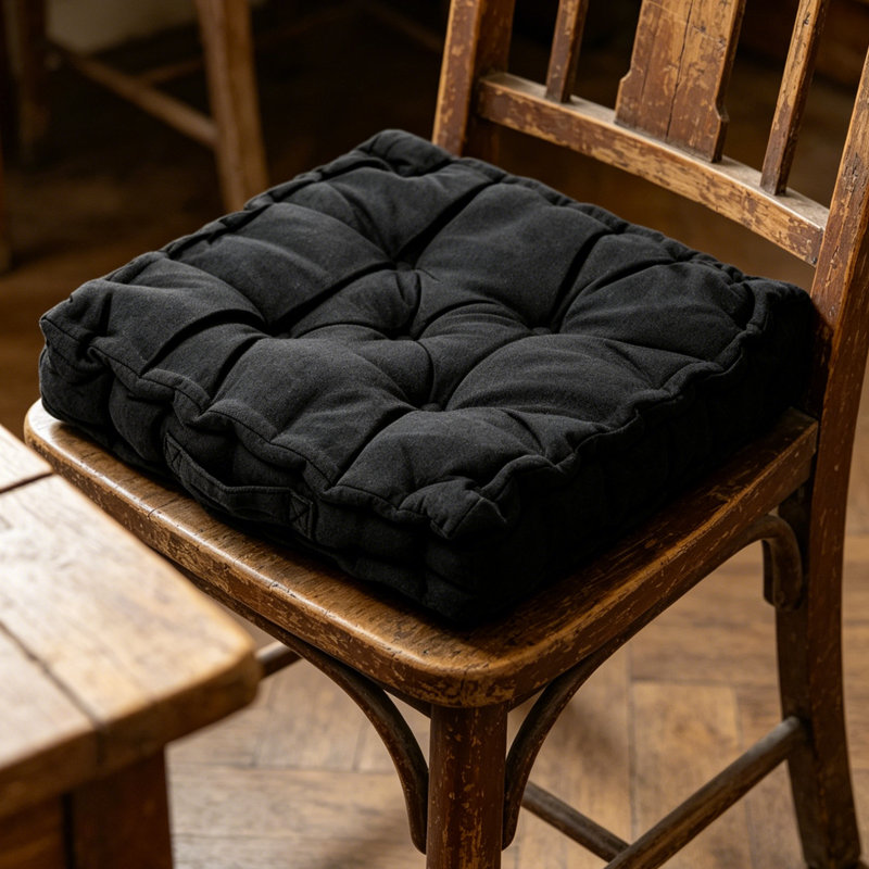 Booster Adult Chair Cushion, Black
