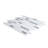 Palazzo Glace Interlocking 12 in. x 12 in. Glass Metal Blend Mosaic Wall Tile