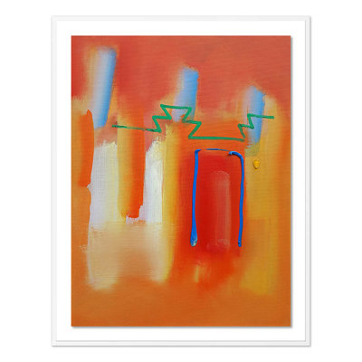 Red Door Print by Charles Stuart