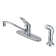 Wyndham Single Handle Centerset Kitchen Sink Faucet with Loop Handle