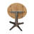 Extendable Round Solid Wood Dining Table-87227729