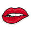 Tapis décoratif Pop Art Kiss