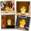 Lampe de table tournesol rechargeable USB à contrôle tactile avec gradateur de lumière pour la décoration intérieure