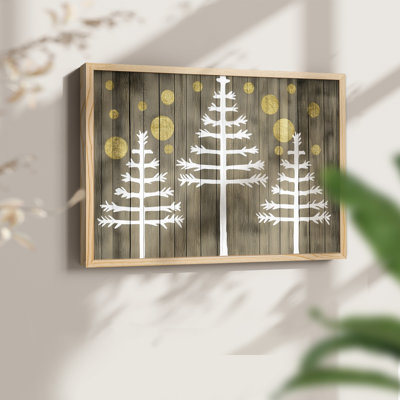 Chirstmas Art-CDL XXVII - Reproduction encadrée - Restickable