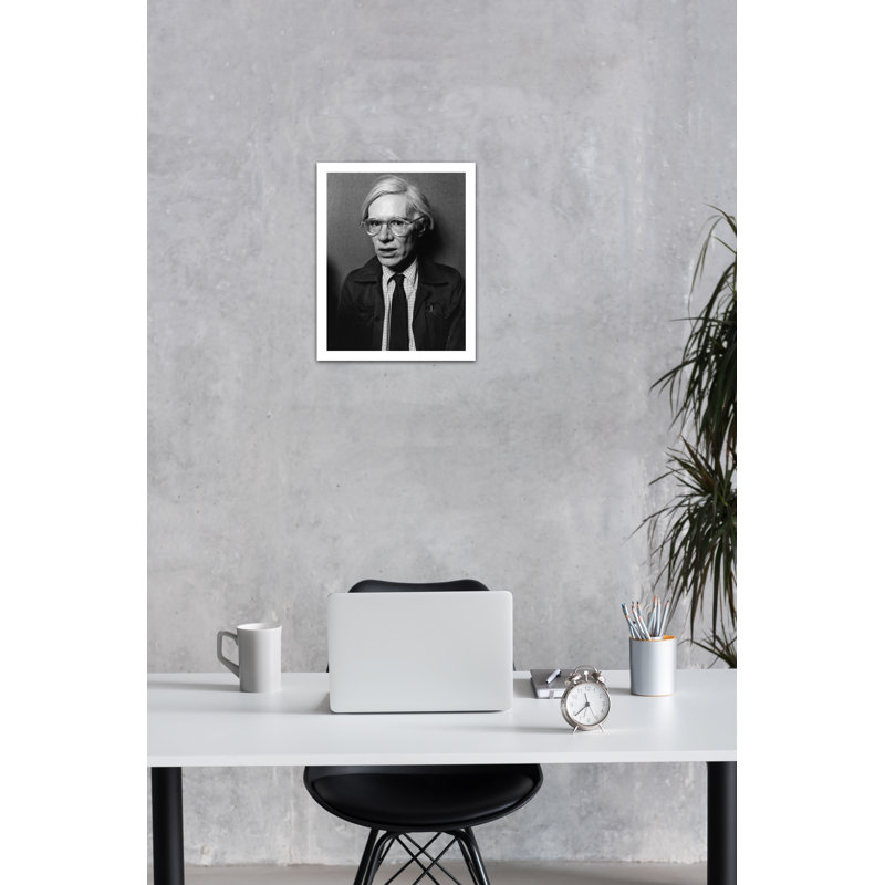 Iconic Warhol - photographie sans cadre, H 10 po x l 8 po