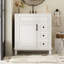Meuble-lavabo 30 po avec lavabo en céramique-575382570
