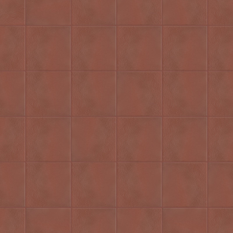 Quarry 5.9" x 5.9" Ceramic Bullnose Tile Trim in Flame Red