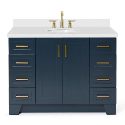 Freitas 48'' Solid Wood Single Bathroom Vanity