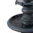 Plourde 2-Tier Classic Pedestal Outdoor Water Fountain with Adjustable Flow, Shallow Basin, and Weather-Resistant Design-710362430