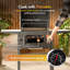 VonHaus 108.5cm W Charcoal Grill