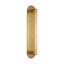 Kelly Wearstler Fielle 1-light LED extra large wall sconce in natural brass finish-932809379