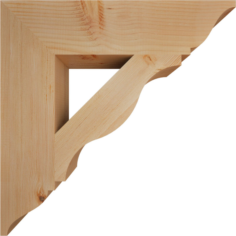 Support traditionnel Funston, H 26 po x l 5,5 po x P 26 po, Douglas, Lisse